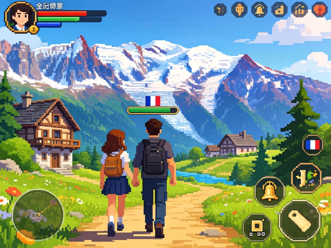 跨越阿尔卑斯山，法国玩家钟爱的手游世界全景图