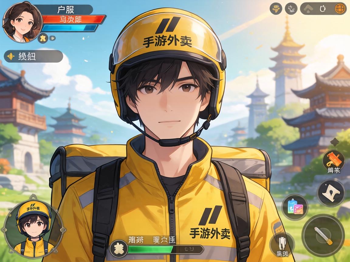 当怀旧服遇上手游外卖,一场跨越时空的奇妙邂逅