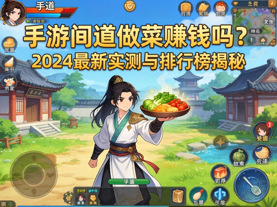 手游问道做菜赚钱吗？2024最新实测与排行榜揭秘