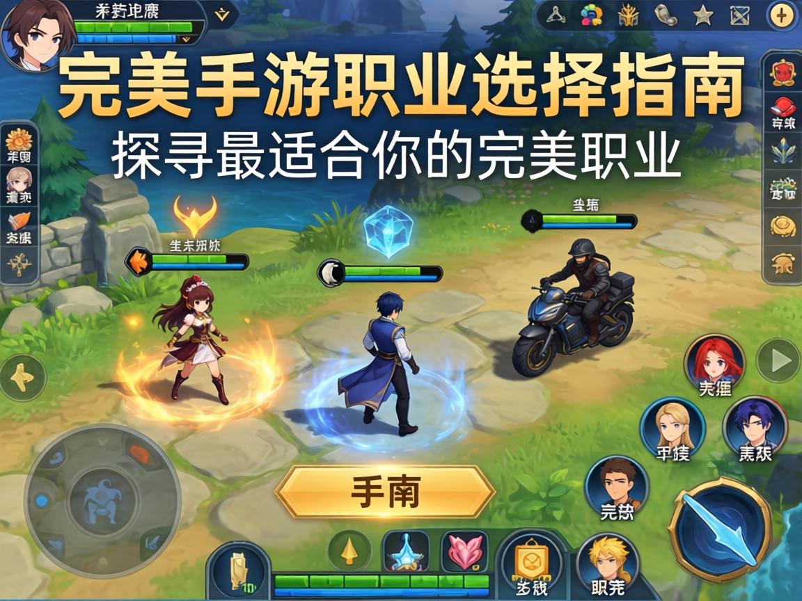 完美手游职业选择指南，探寻最适合你的完美职业