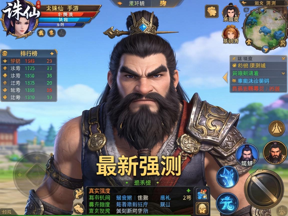 诛仙手游矮人职业最新实测，从排行榜数据看真实强度