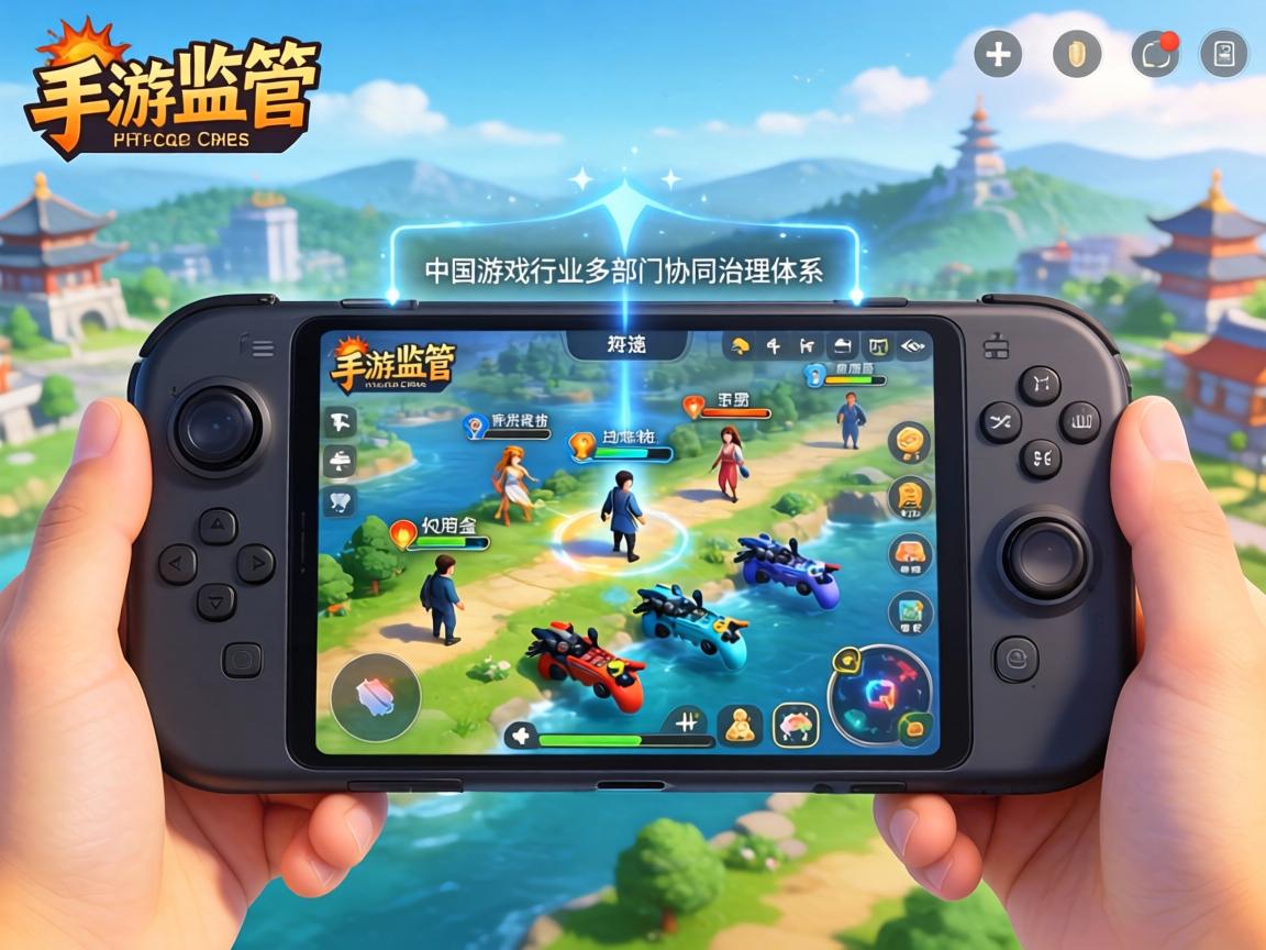 手游监管全景图，透视中国游戏行业的多部门协同治理体系