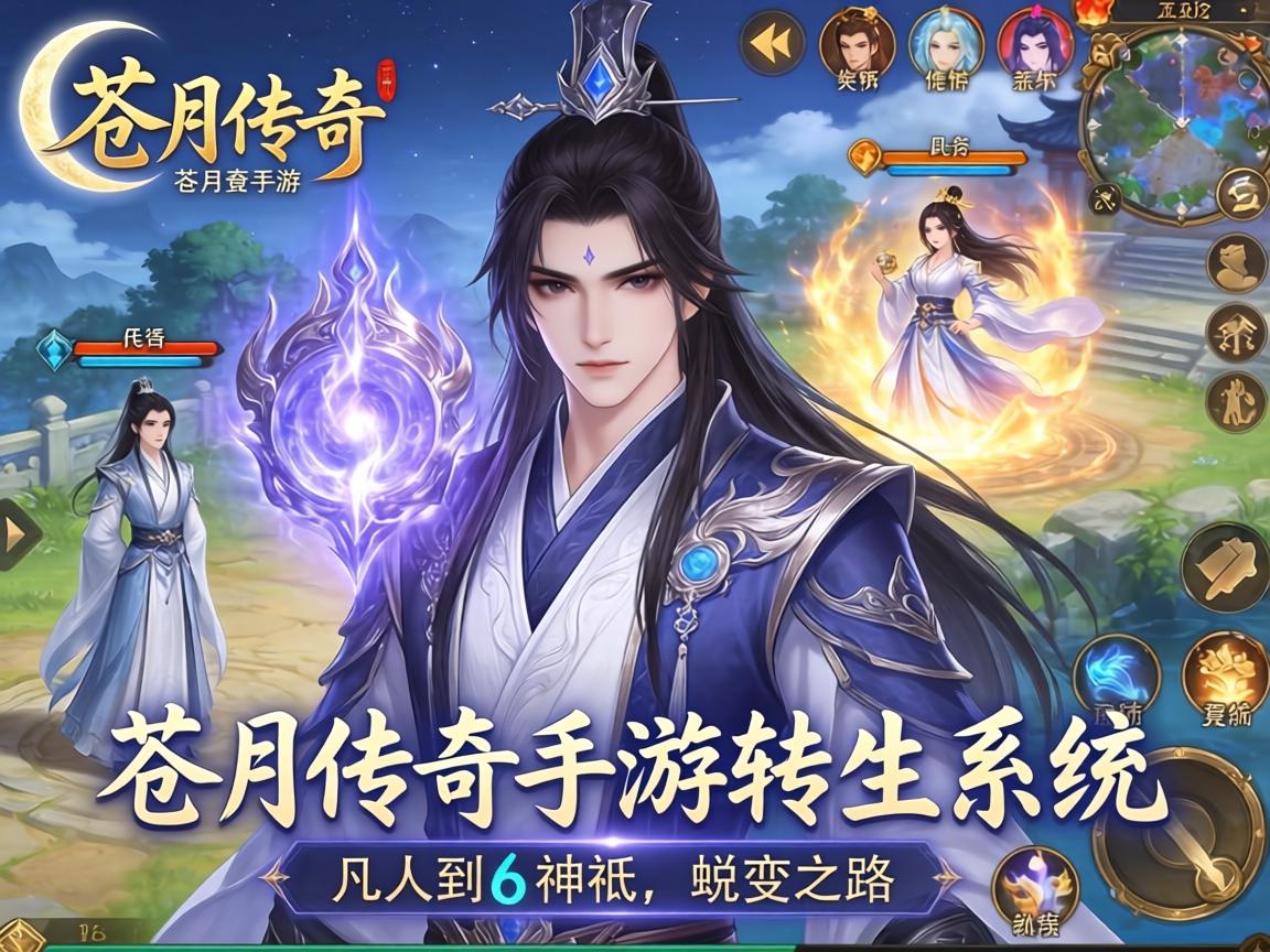 苍月传奇手游转生系统全解析，从凡人到神祇的蜕变之路