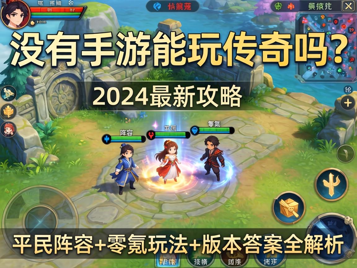 没有手游能玩传奇吗？2024最新攻略，平民阵容+零氪玩法+版本答案全解析