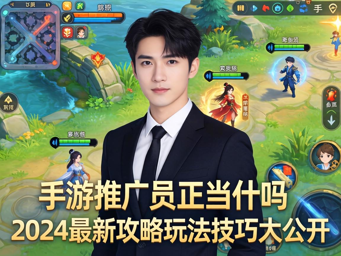 手游推广员正当吗？2024最新攻略玩法技巧大公开