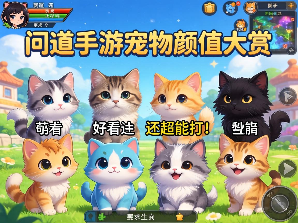 问道手游宠物颜值大赏，这些萌宠不仅好看还超能打！
