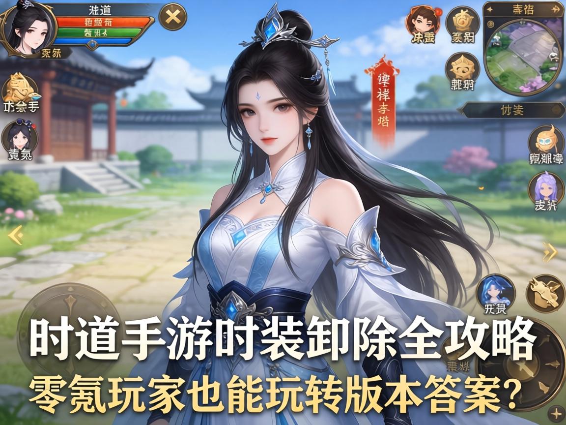 问道手游时装卸除全攻略，零氪玩家也能玩转的版本答案