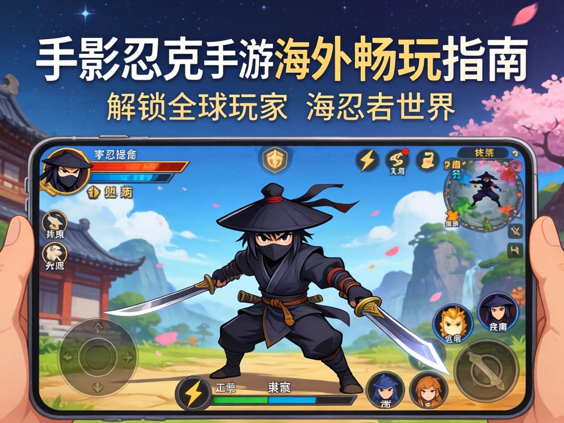 手影忍者手游海外畅玩指南，解锁全球玩家的忍者世界