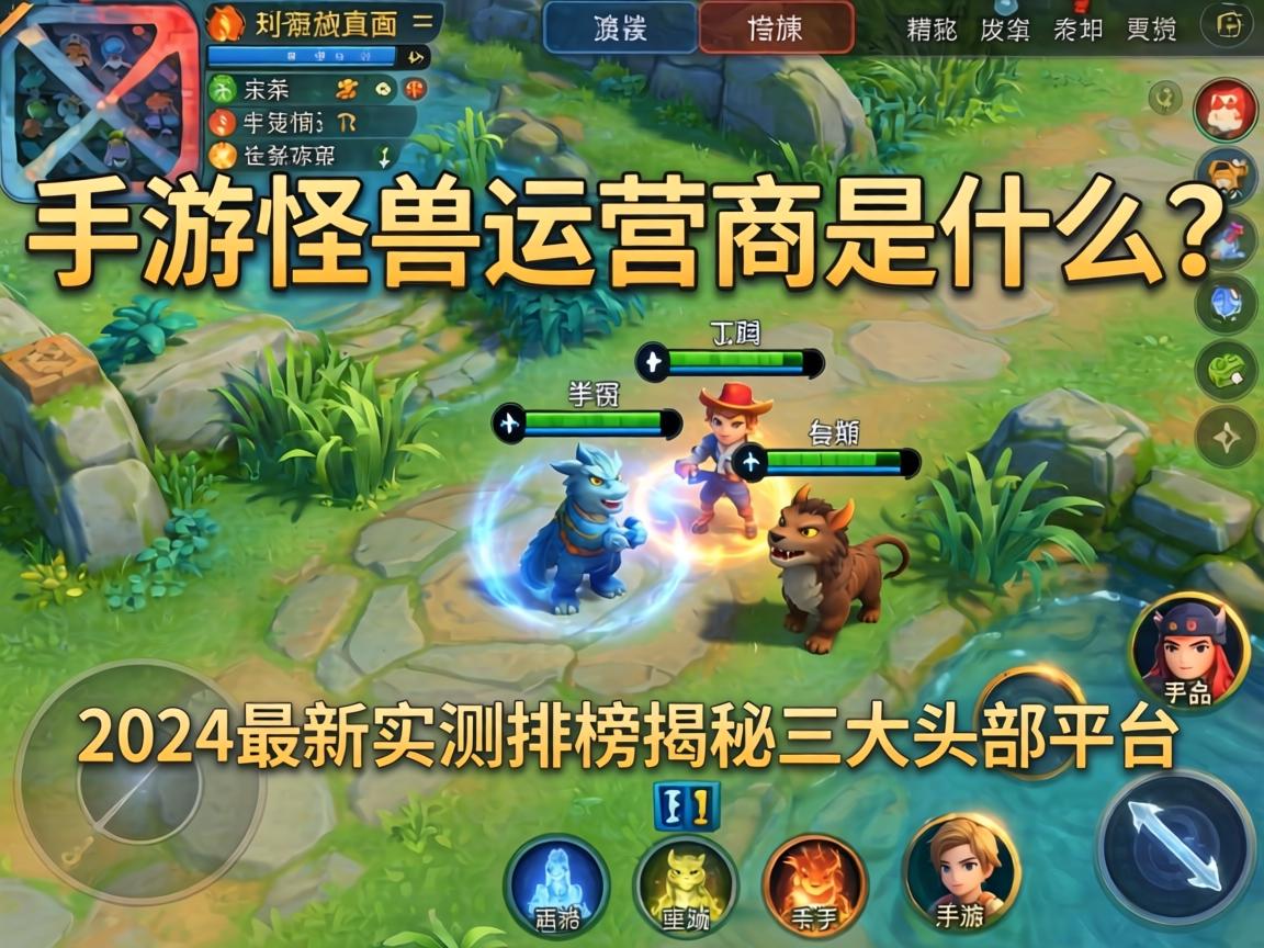 手游怪兽运营商是什么？2024最新实测排行榜揭秘三大头部平台