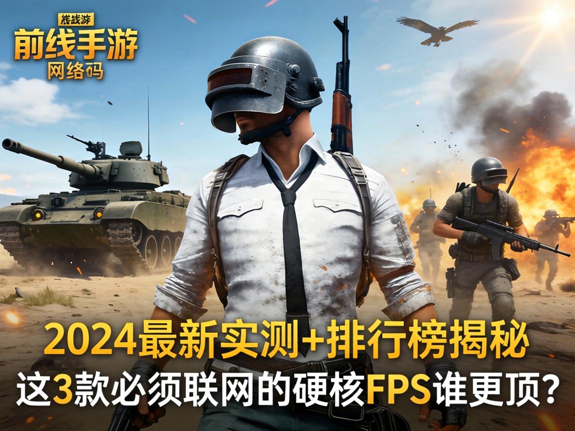 战争前线手游要网络吗？2024最新实测+排行榜揭秘，这3款必须联网的硬核FPS谁更顶？