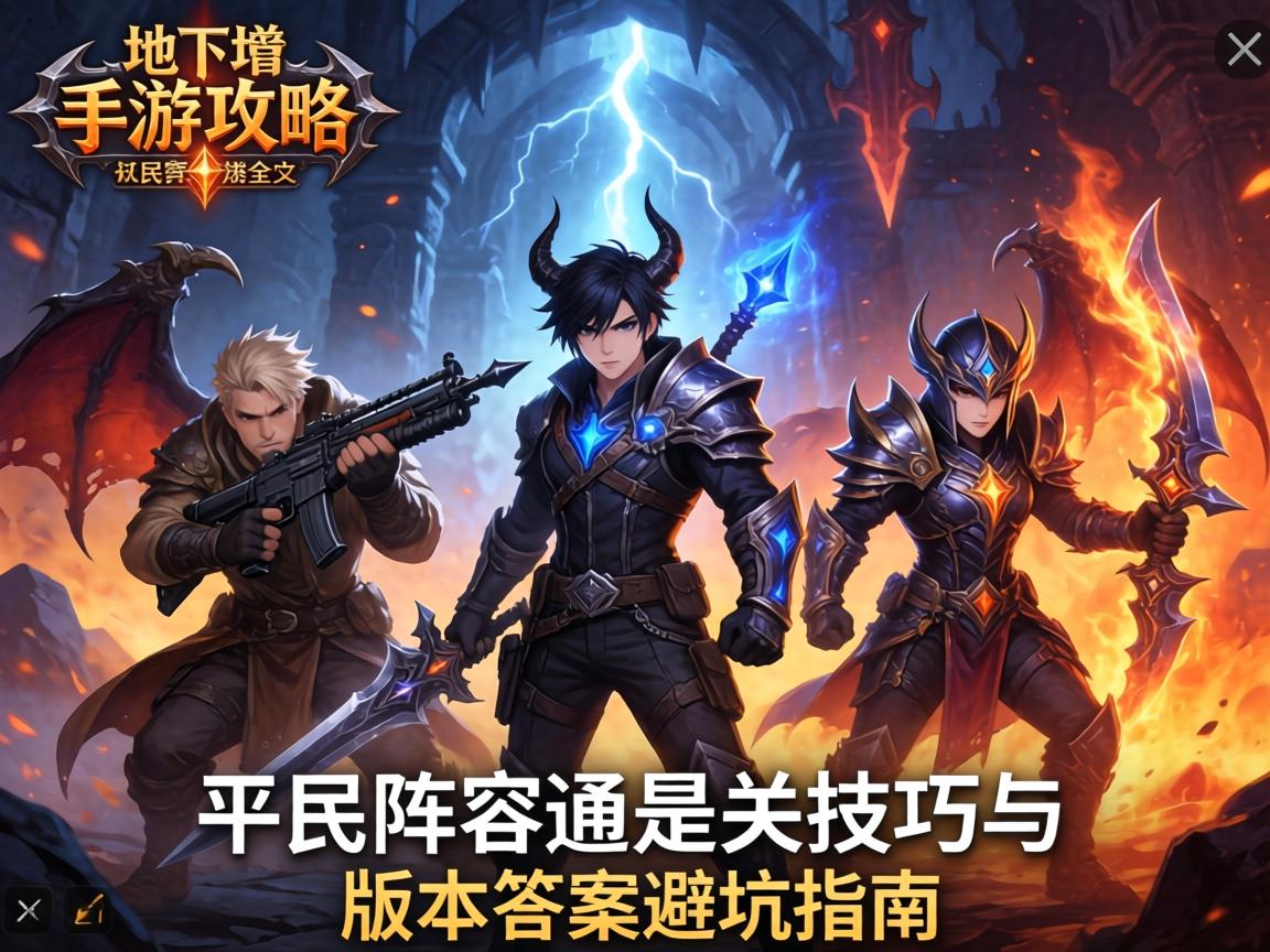 地下城都是全屏的吗手游攻略，平民阵容通关技巧与版本答案避坑指南