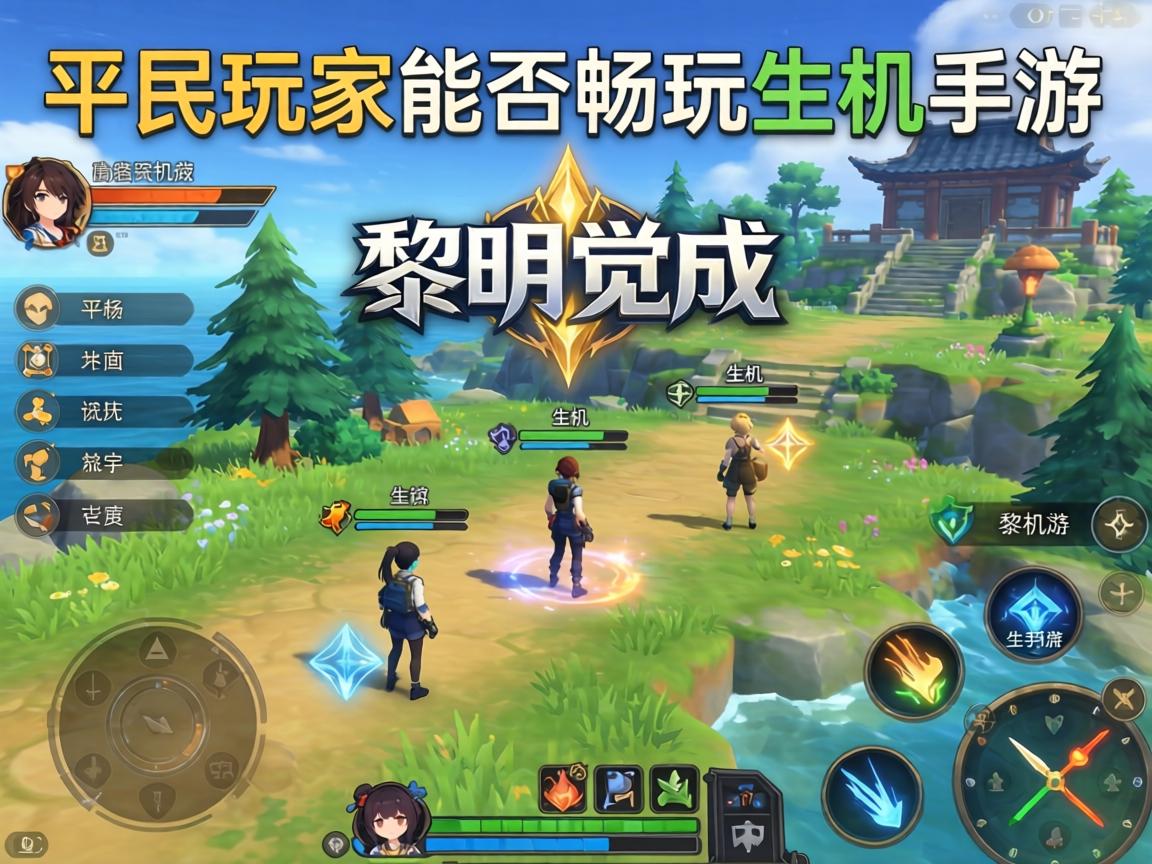 平民玩家能否畅玩黎明觉醒，生机手游？深度剖析为你揭晓