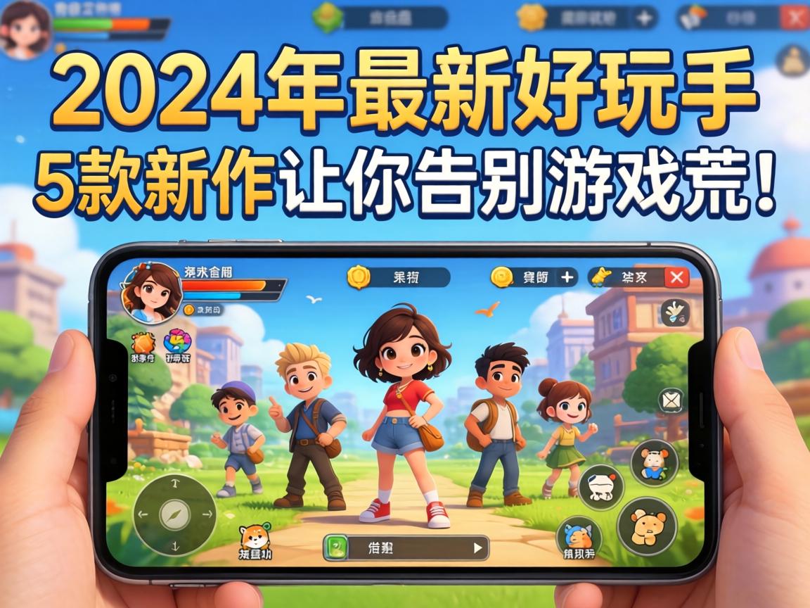 2024年最新好玩的手游推荐，这5款新作让你告别游戏荒！
