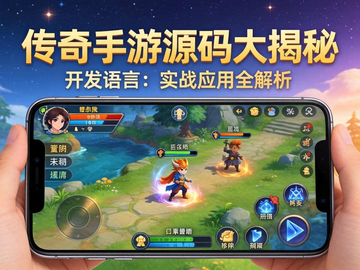传奇手游源码大揭秘，开发语言与实战应用全解析