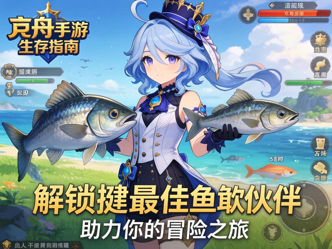 方舟手游生存指南，解锁最佳鱼类伙伴，助力你的冒险之旅