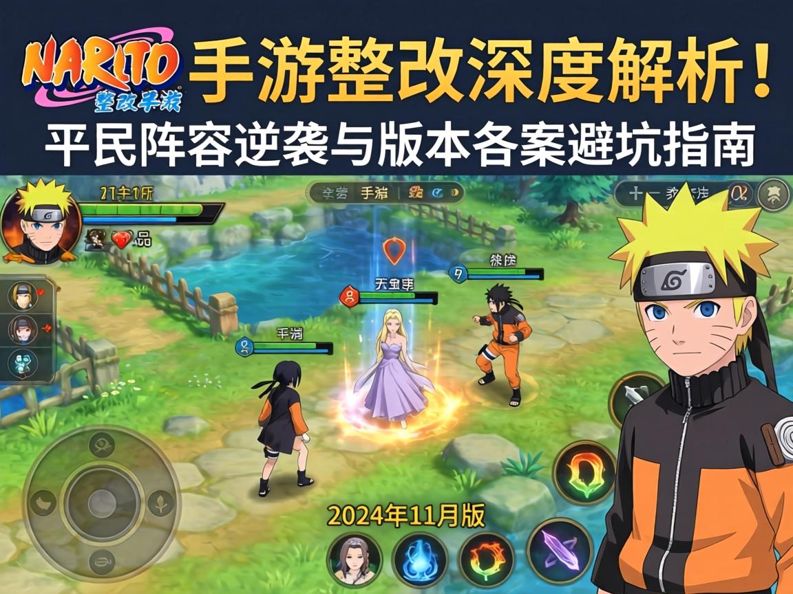 火影手游整改深度解析，平民阵容逆袭与版本答案避坑指南（2024年11月版）