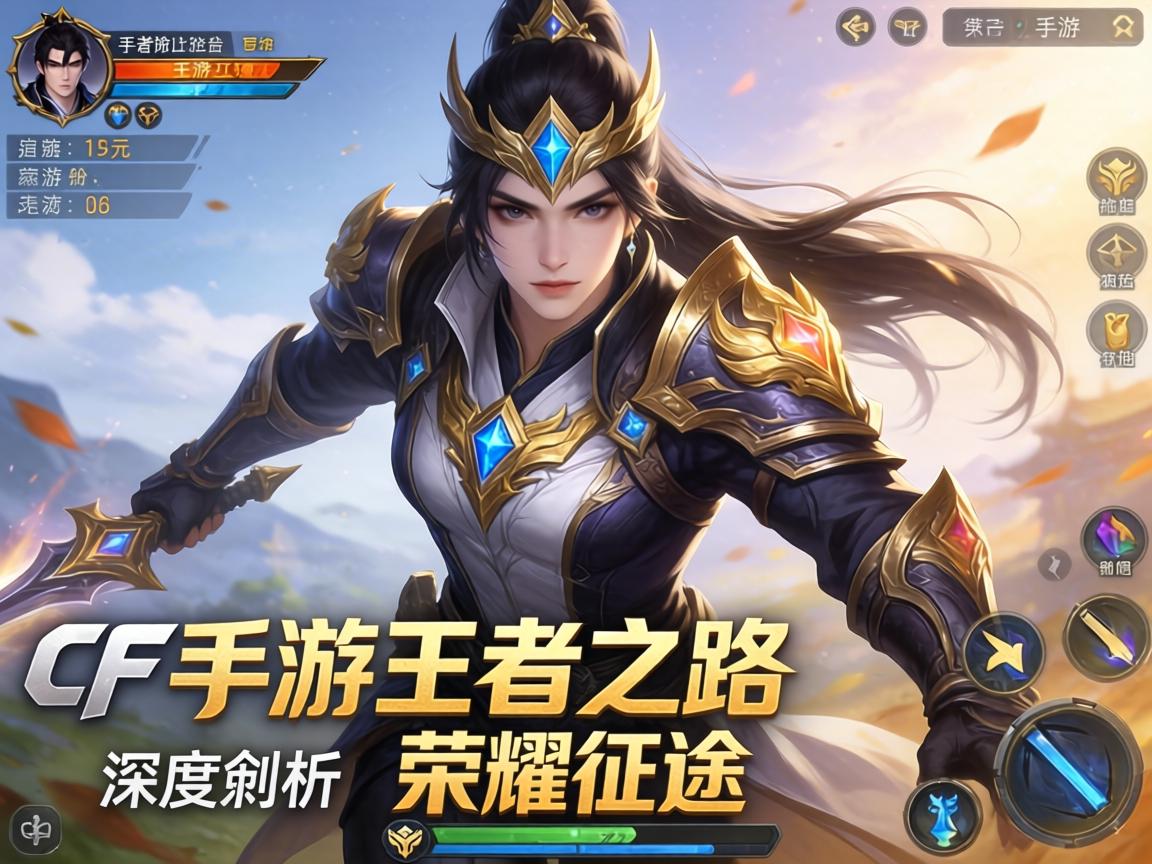 探秘CF手游王者之路，荣耀征途的深度剖析