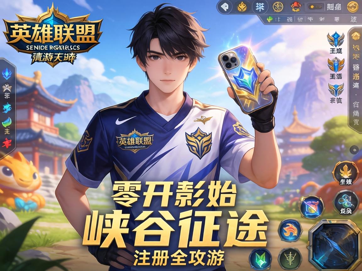 日服英雄联盟手游注册全攻略，从零开始的峡谷征途