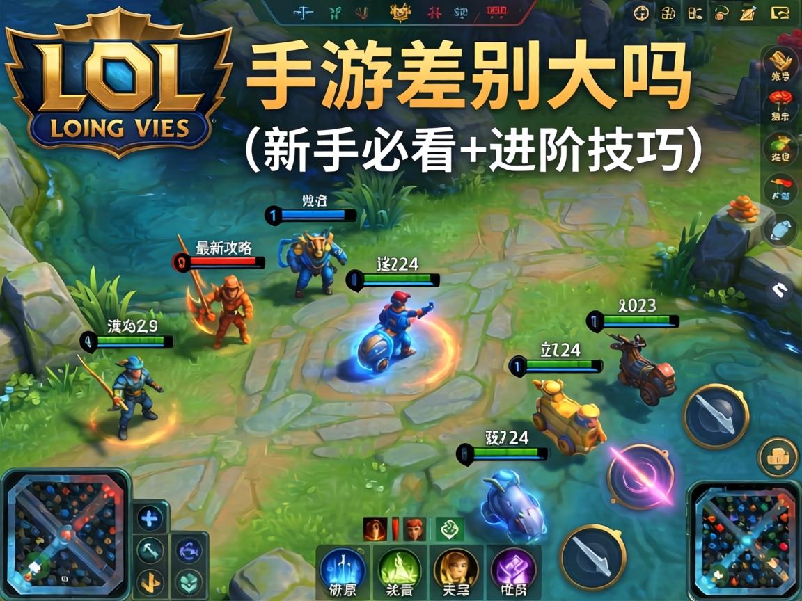 LOL手游差别大吗？2024最新攻略玩法技巧全解析（新手必看+进阶技巧）