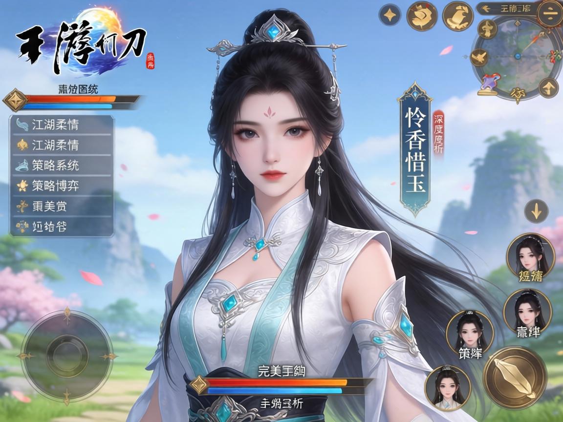 天刀手游怜香惜玉系统深度解析，江湖柔情与策略博弈的完美融合