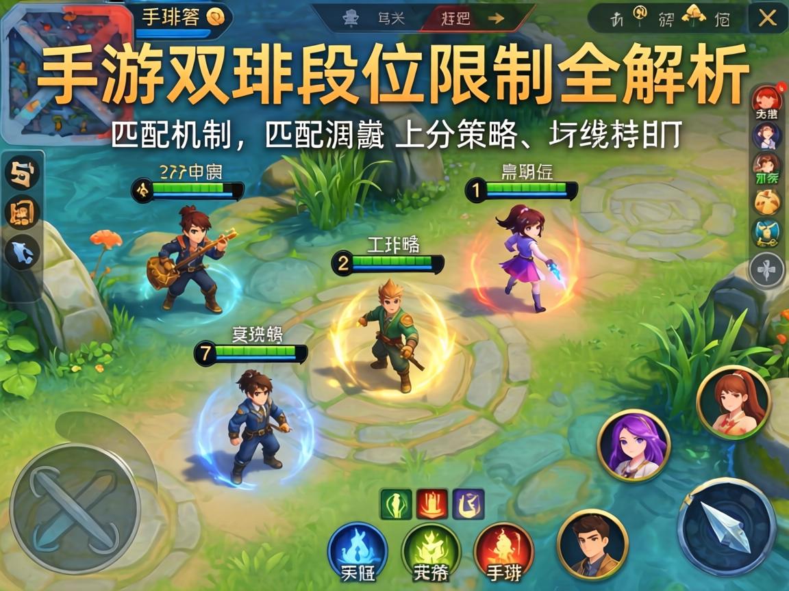 手游双排段位限制全解析,从匹配机制到上分策略