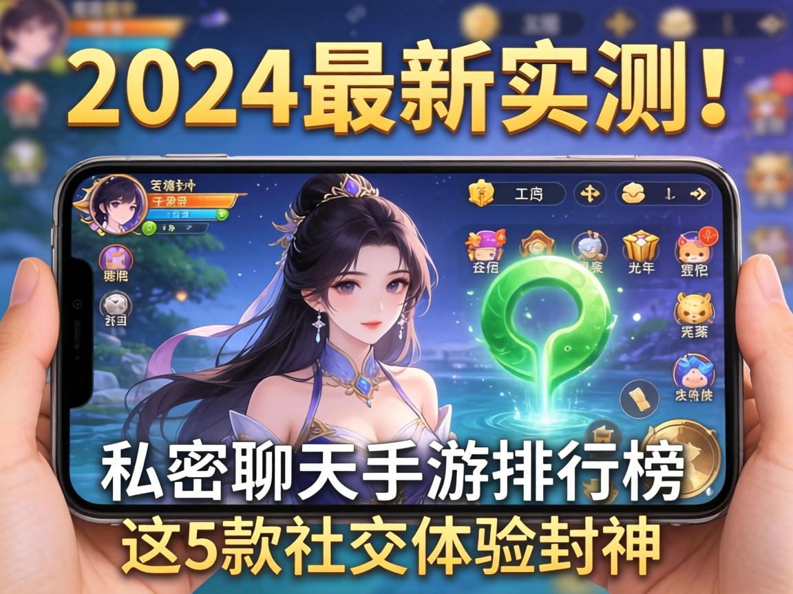 2024最新实测！私密聊天手游排行榜，这5款社交体验封神