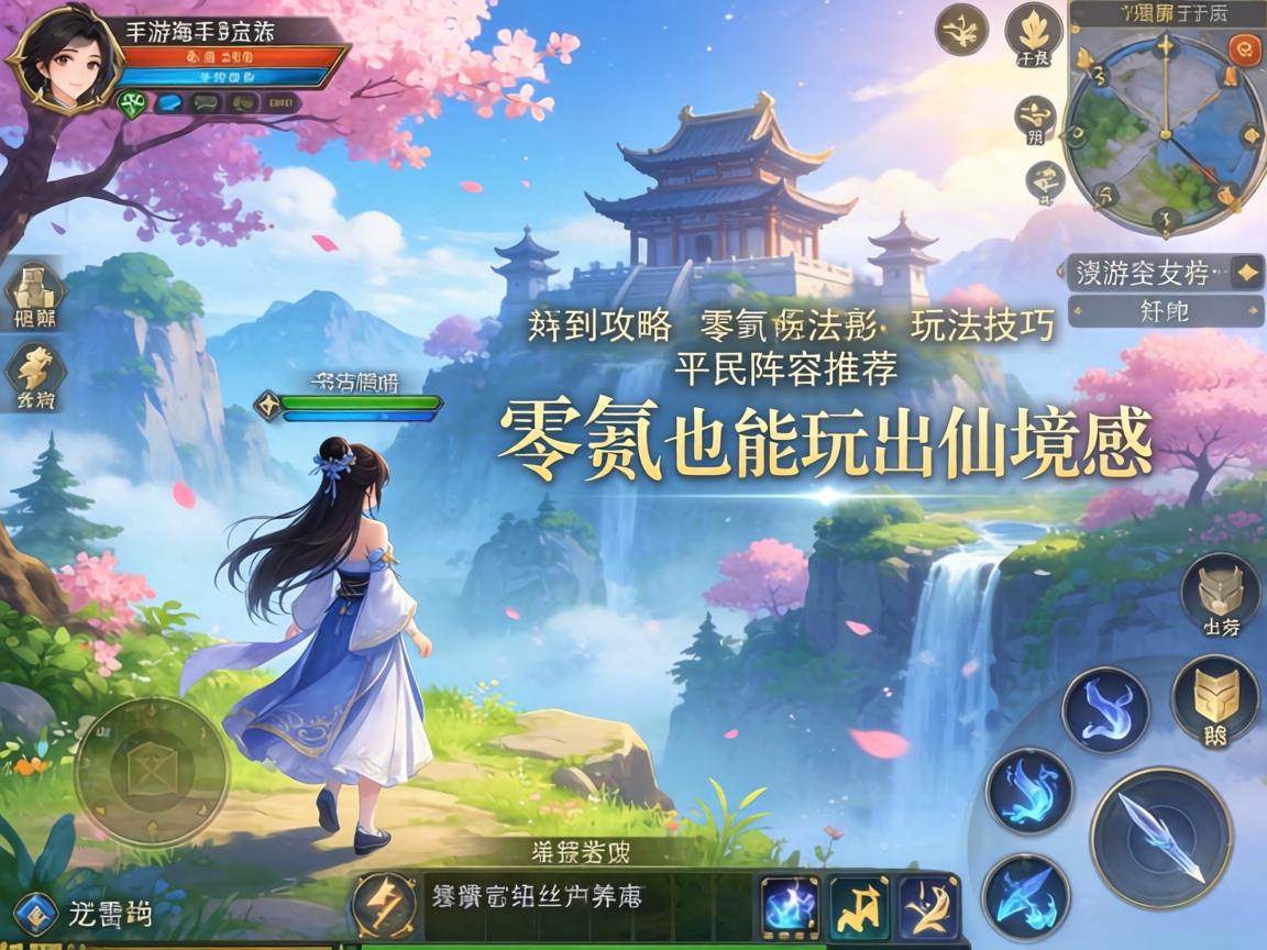 有好看风景的端游/手游攻略,玩法技巧+平民阵容推荐,零氪也能玩出仙境感