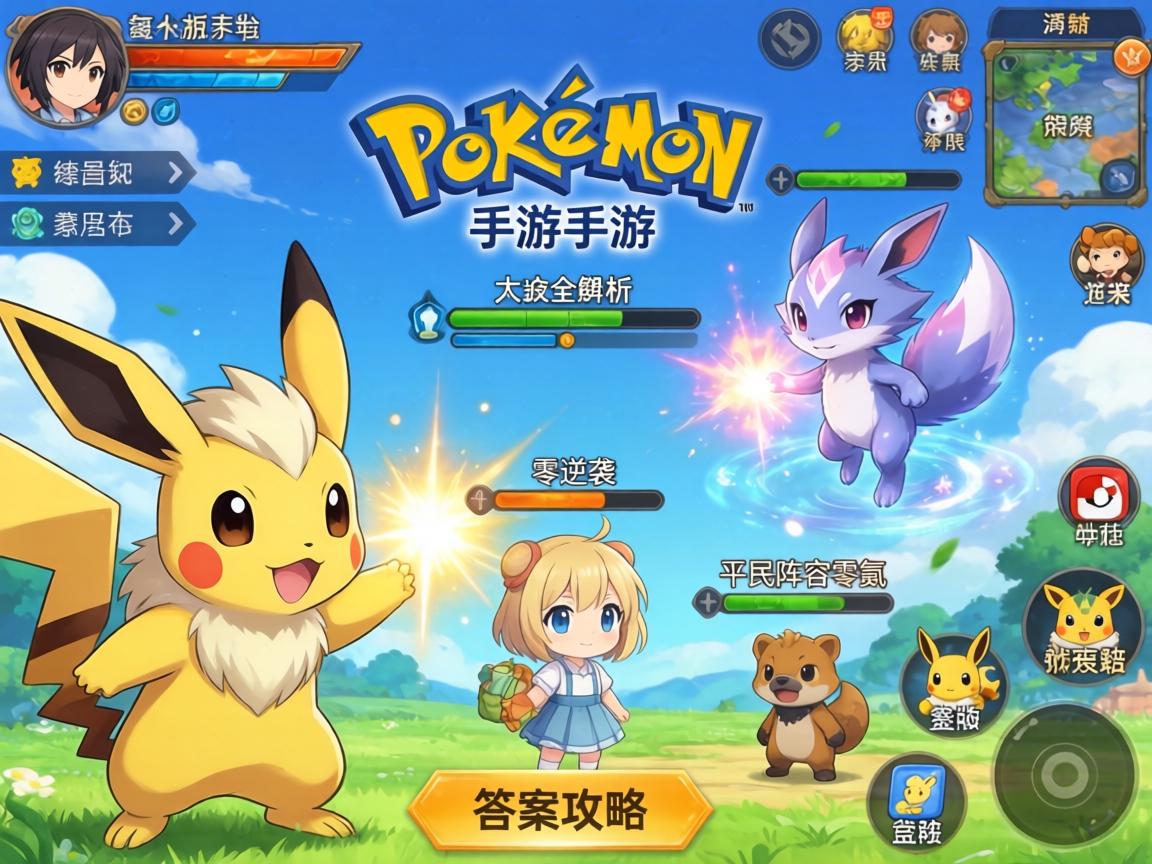 神奇宝贝手游大招全解析,平民阵容零氪逆袭版本答案攻略