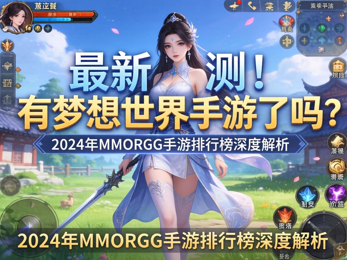 最新实测!有梦想世界手游吗?2024年MMORPG手游排行榜深度解析