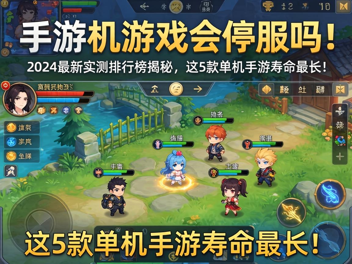 手游单机游戏会停服吗?2024最新实测排行榜揭秘,这5款单机手游寿命最长!