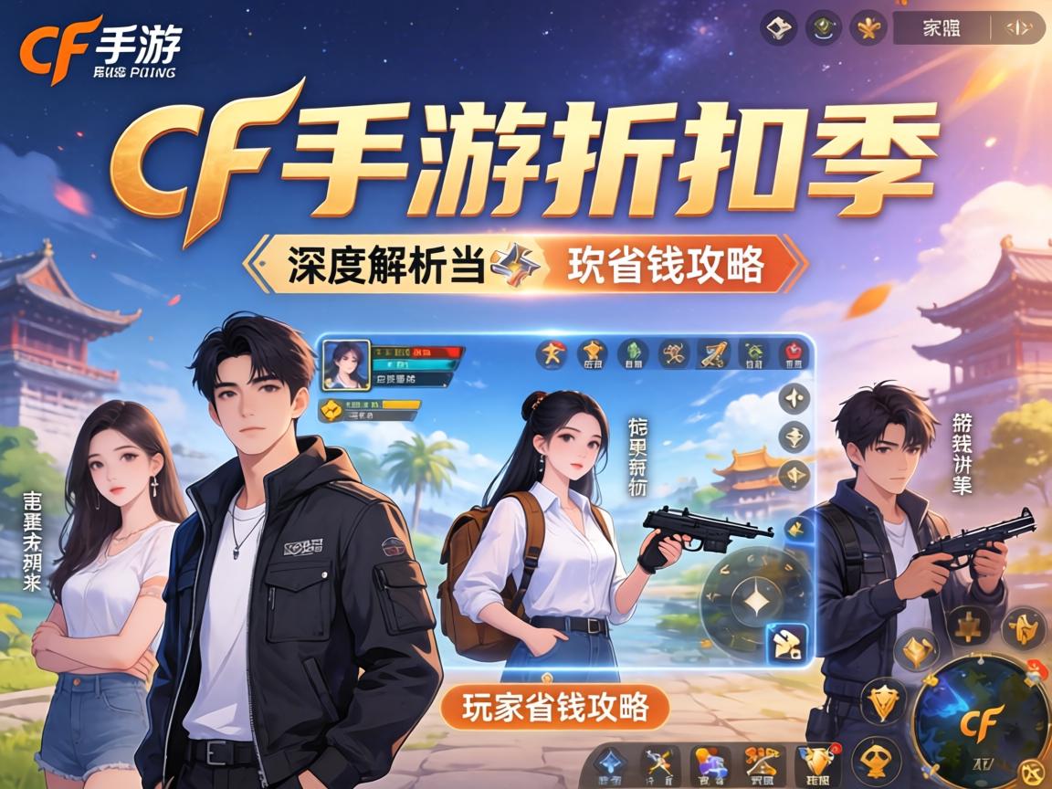 CF手游折扣季来袭，深度解析当前优惠活动与玩家省钱攻略