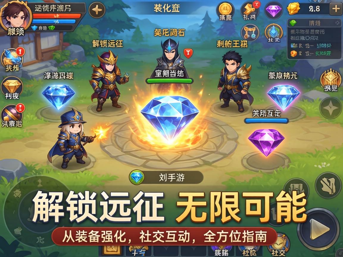 解锁远征手游钻石的无限可能，从装备强化到社交互动的全方位指南