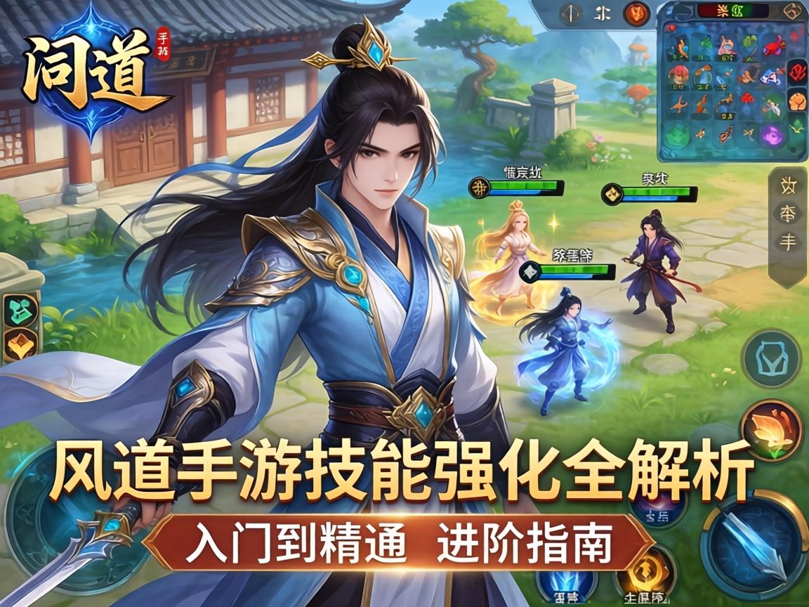 问道手游技能强化全解析，从入门到精通的进阶指南