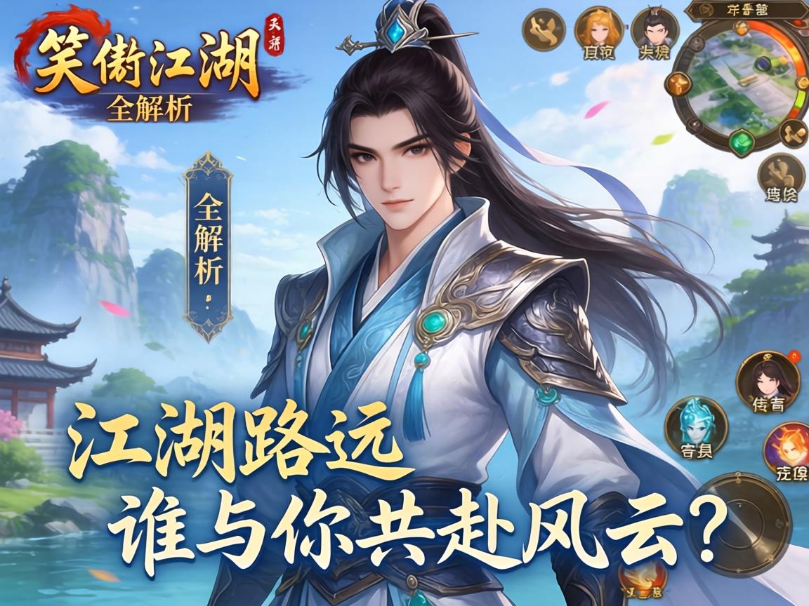 手游笑傲江湖角色全解析，江湖路远，谁与你共赴风云？