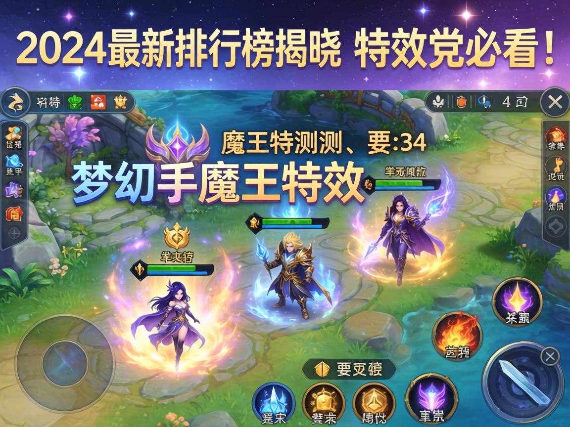 梦幻手游魔王特效实测，2024最新排行榜揭晓，特效党必看！