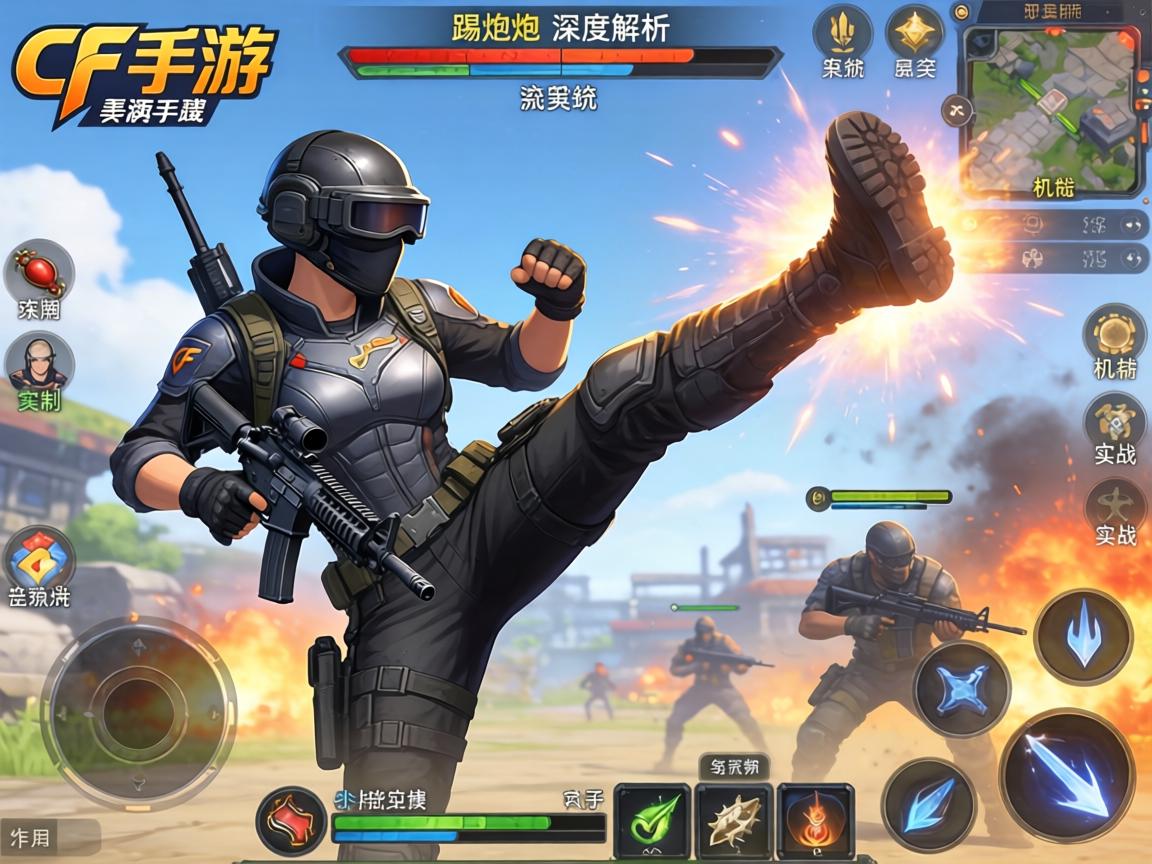 CF手游踢腿炮深度解析，从机制到实战的全面指南