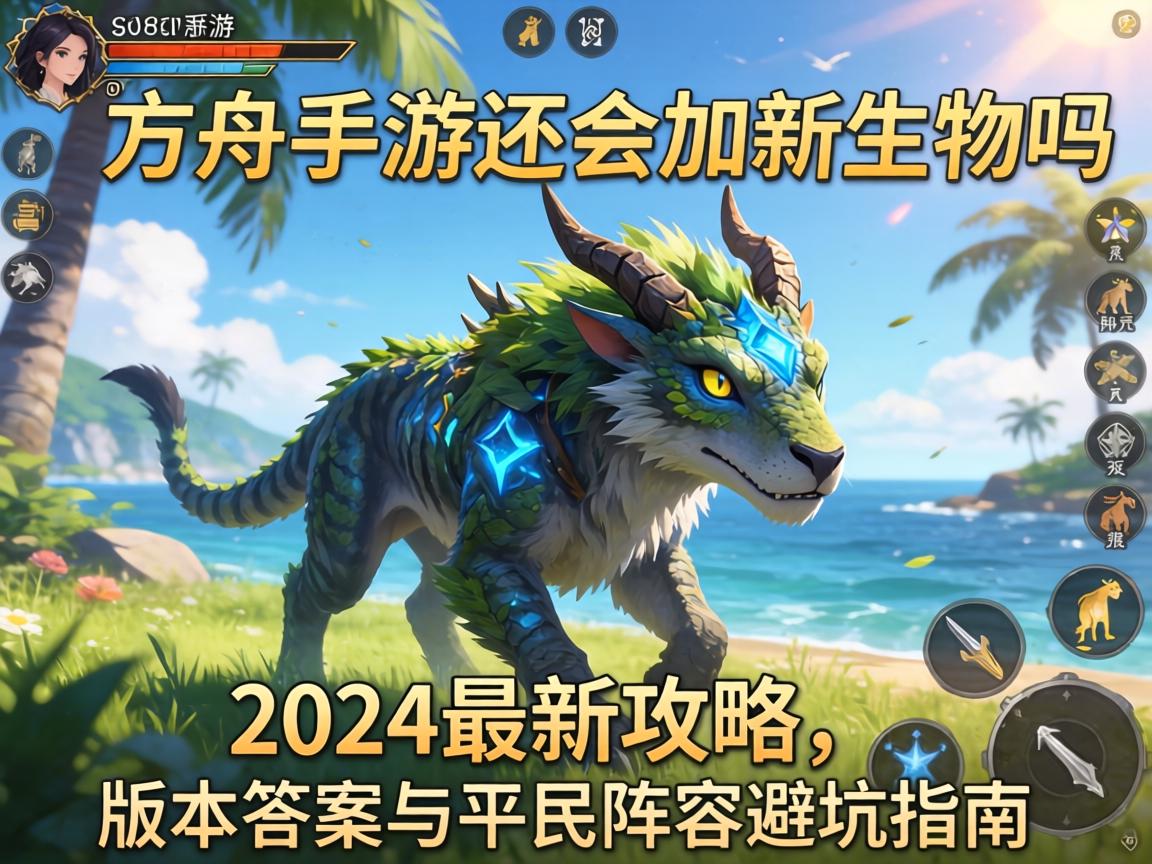 方舟手游还会加新生物吗？2024最新攻略，版本答案与平民阵容避坑指南