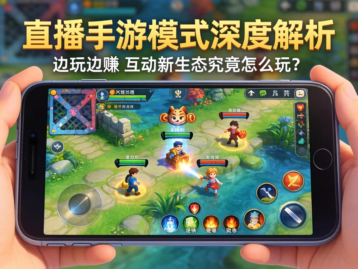 直播手游模式深度解析，边玩边赚的互动新生态究竟怎么玩？