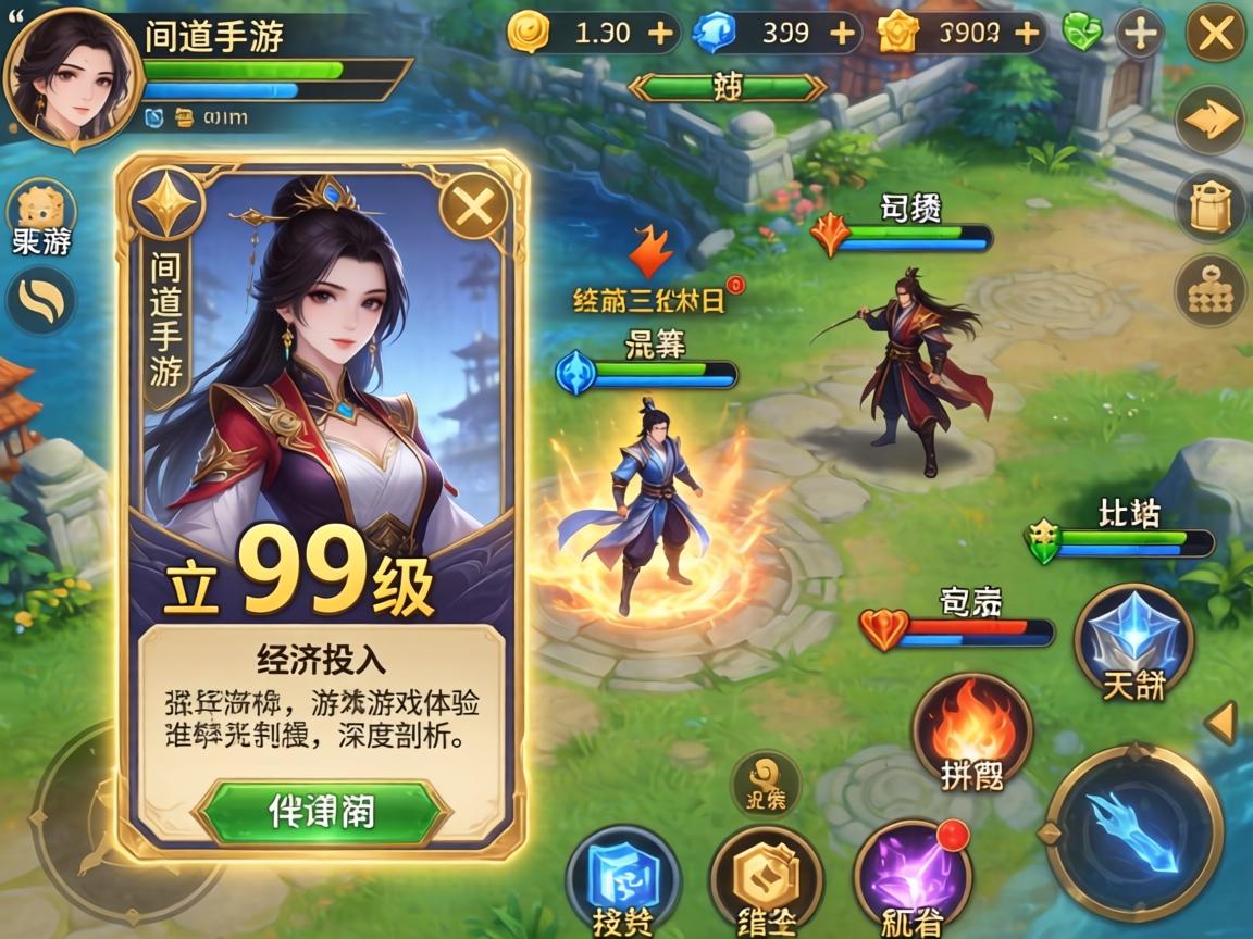 问道手游卡99级，经济投入与游戏体验的深度剖析