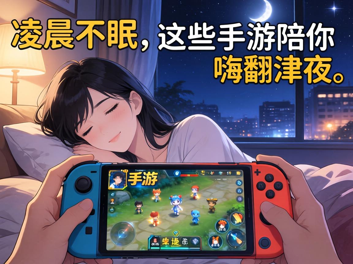 凌晨不眠，这些手游陪你嗨翻深夜