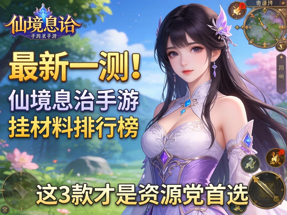 最新实测！仙境传说手游挂材料排行榜，这3款才是资源党首选