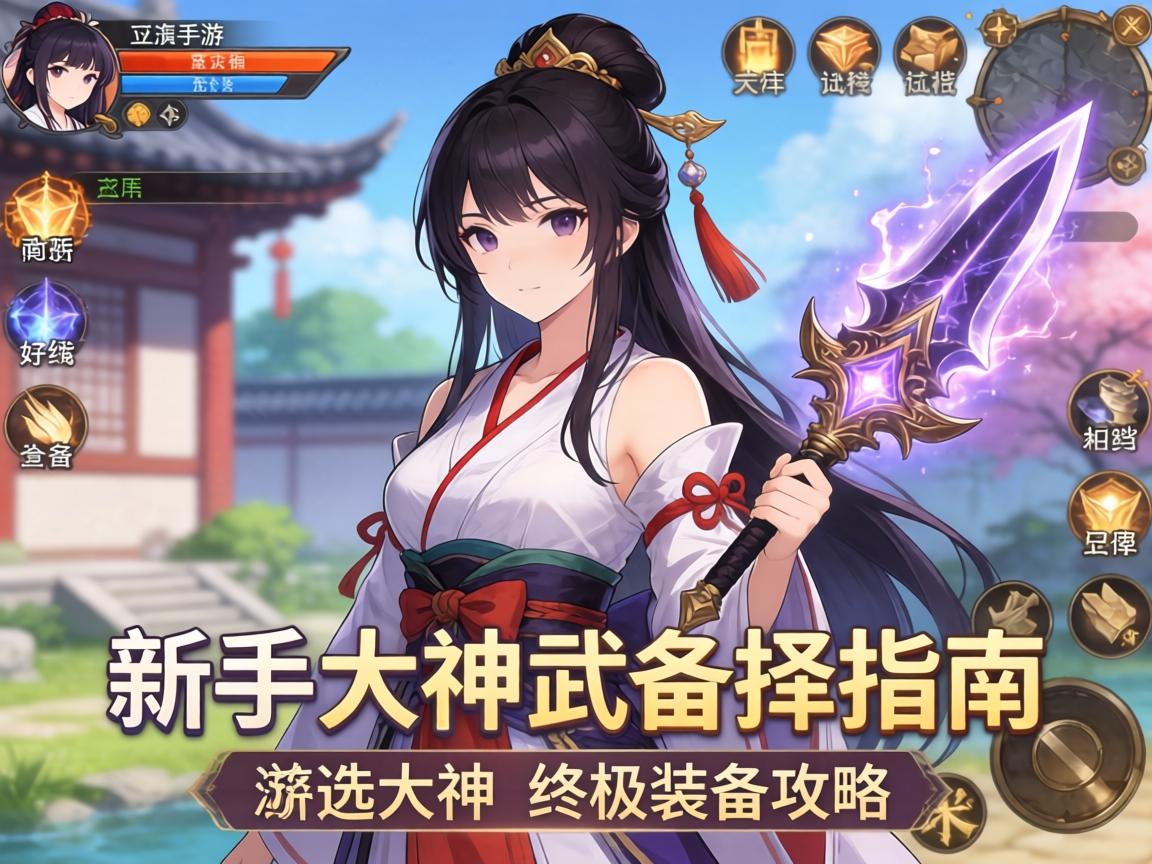 巫女手游武器选择指南，从新手到大神的终极装备攻略
