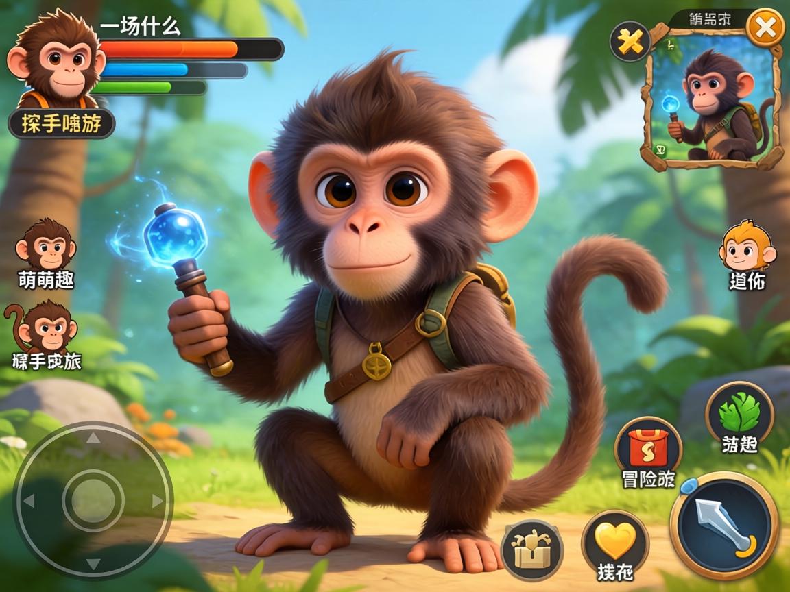 探秘全是猴子的手游叫什么，一场萌趣与策略交织的冒险之旅