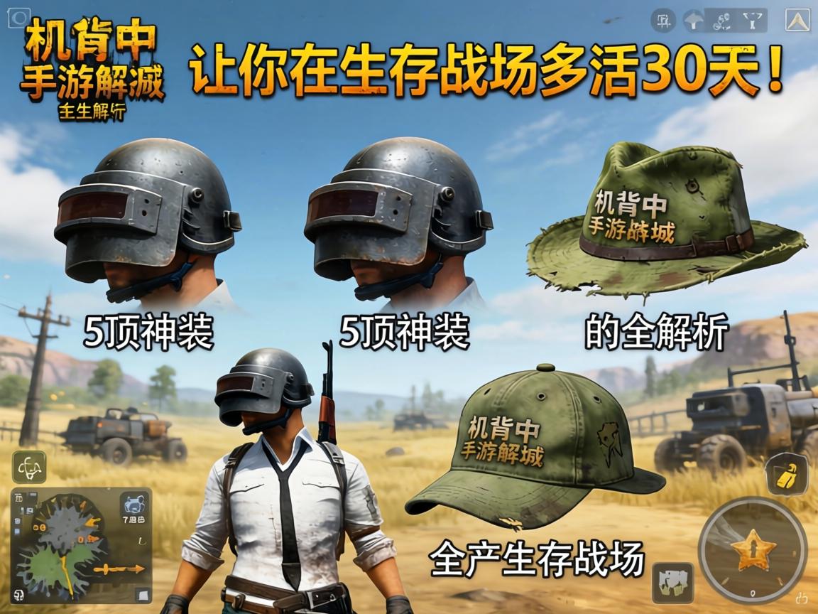 饥荒手游帽子全解析，这5顶神装让你在生存战场多活30天！