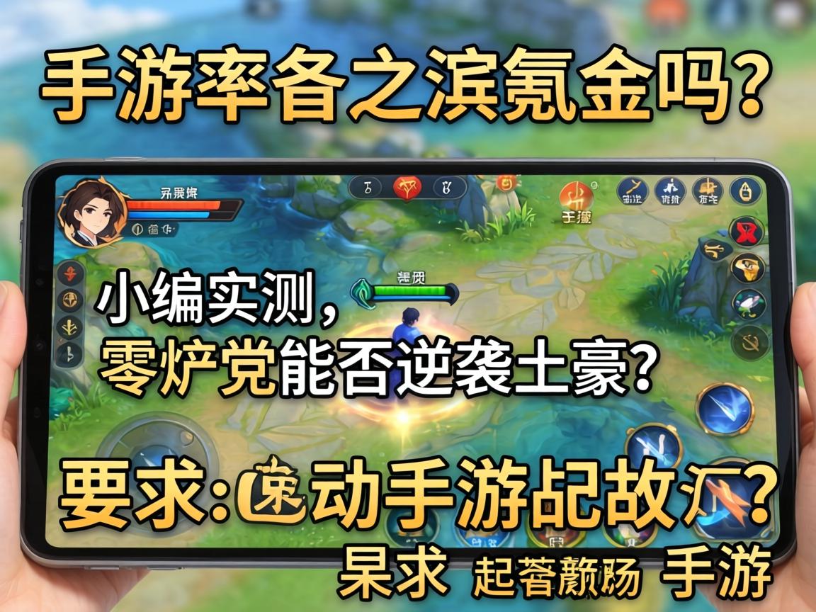 手游率土之滨氪金吗？小编实测，零氪党能否逆袭土豪？