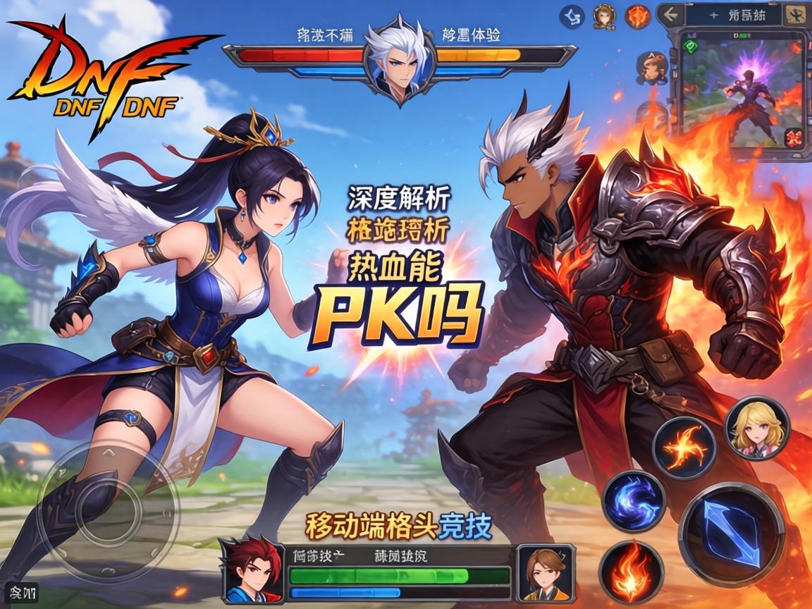 手游DNF能PK吗？深度解析移动端格斗竞技的热血体验
