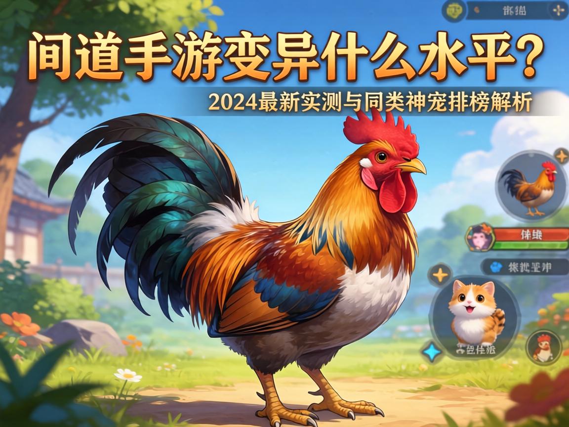 问道手游变异鸡什么水平？2024最新实测与同类神宠排行榜解析