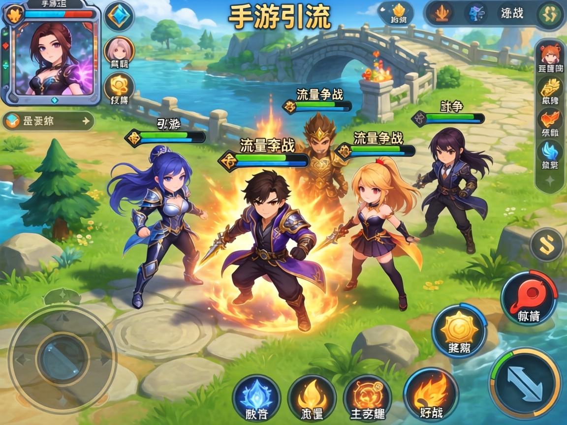 手游引流，流量争夺战下的繁荣与挑战