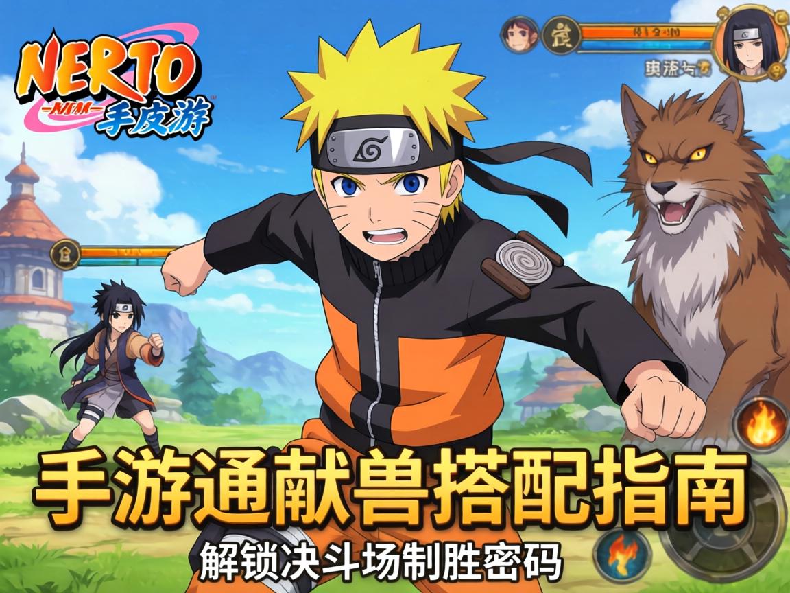 火影手游通灵兽搭配指南，解锁决斗场制胜密码