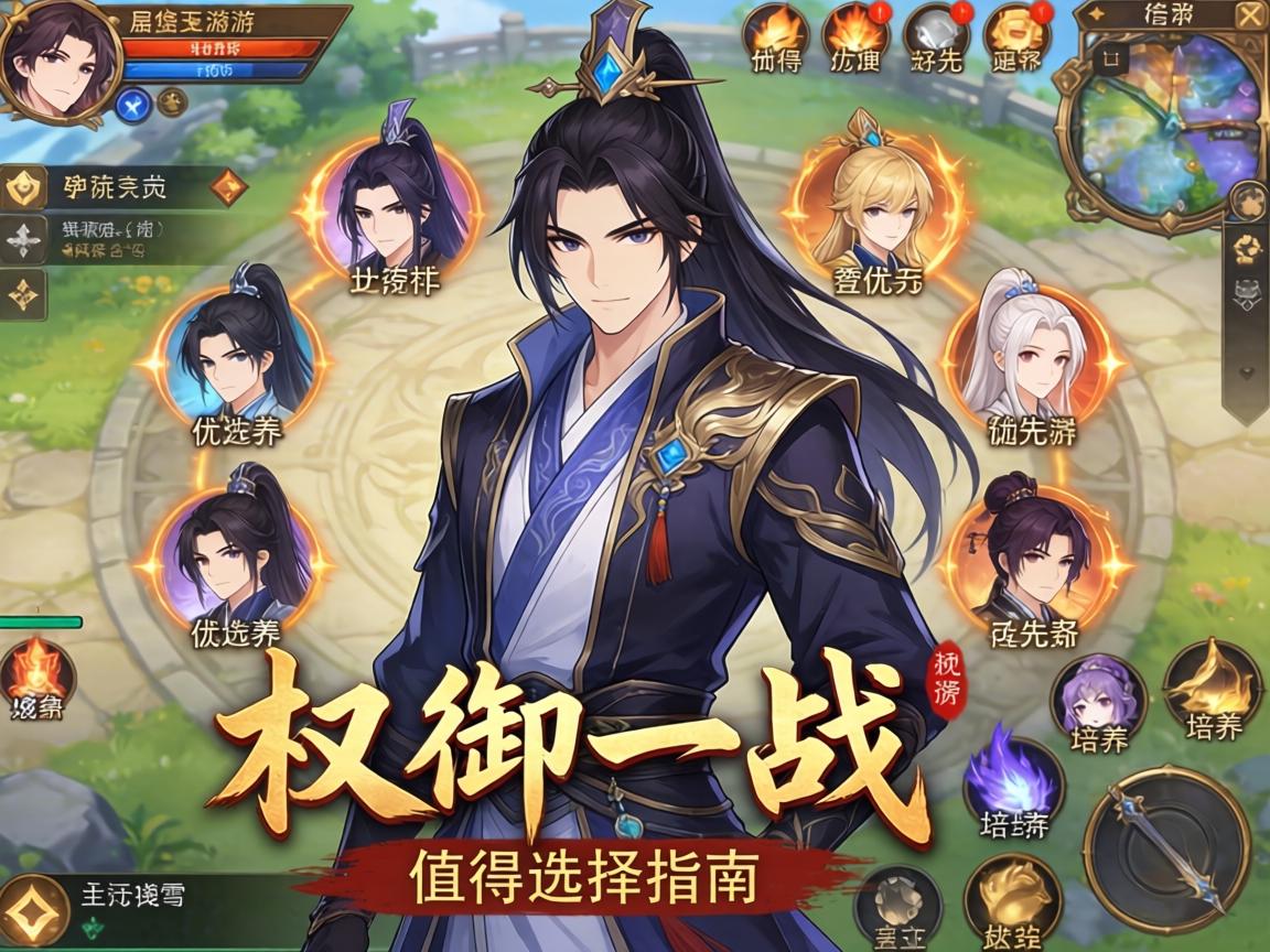 权御之战手游角色选择指南，哪些人物值得优先培养？